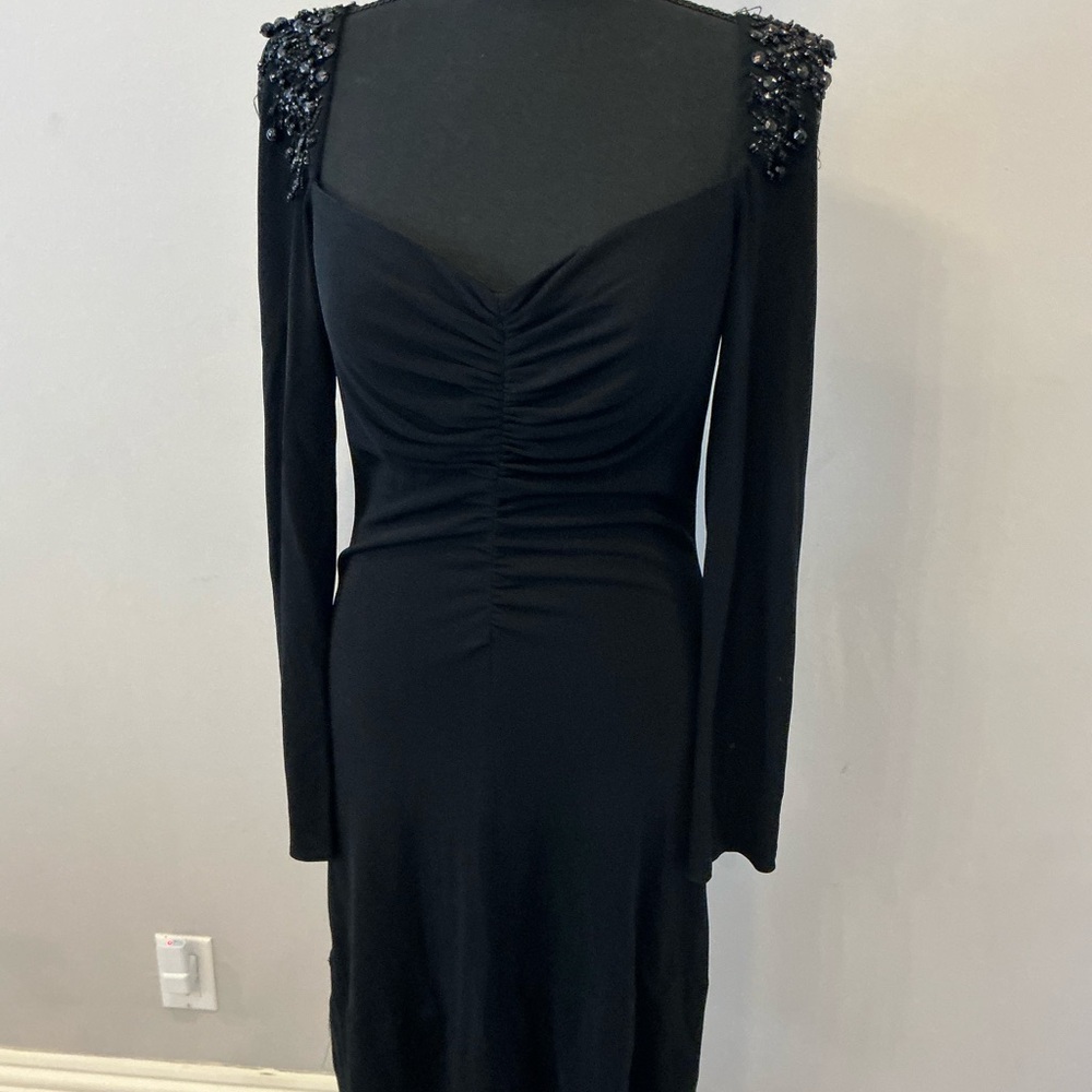 Badgley Mischa elegant dress  Dress with Embellished Shoulders